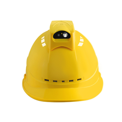 Capacete de segurança inteligente de transmissão ao vivo para sistema de gerenciamento de canteiro de obras