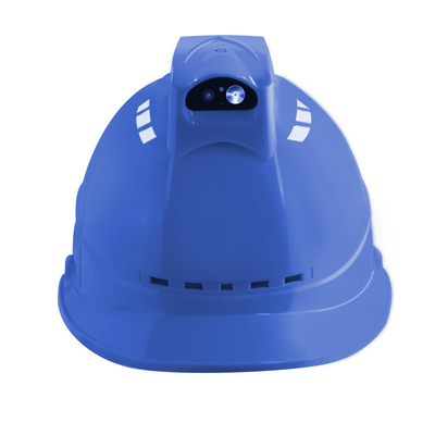 Capacete de segurança inteligente de transmissão ao vivo para sistema de gerenciamento de canteiro de obras