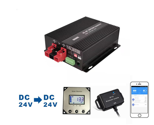o controlador LCD da carga da bateria da C.C. 24V indica MPPT para a bateria do veículo