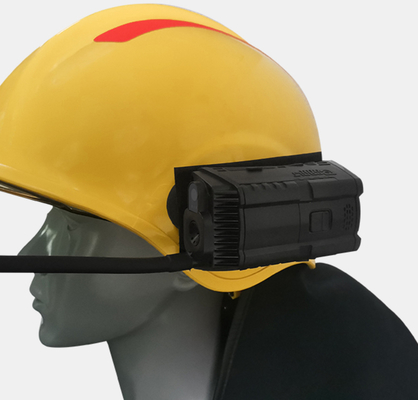 detecção montada capacete do gás da câmera da imagiologia térmica da câmera de 4G WIFI para o salvamento do fogo