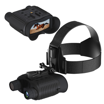 Câmera binocular de visão noturna digital HD 12 megapixels escopo infravermelho