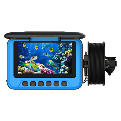 Câmera de pesca subaquática grande angular de 160 graus com monitor LCD de 4,3 polegadas