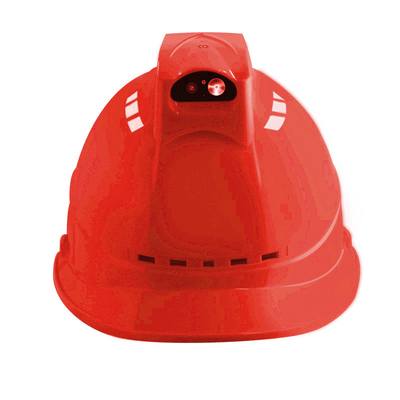Capacete de segurança 4G em tempo real com suporte para câmera GPS Foto Vídeo Gravação de áudio para canteiro de obras