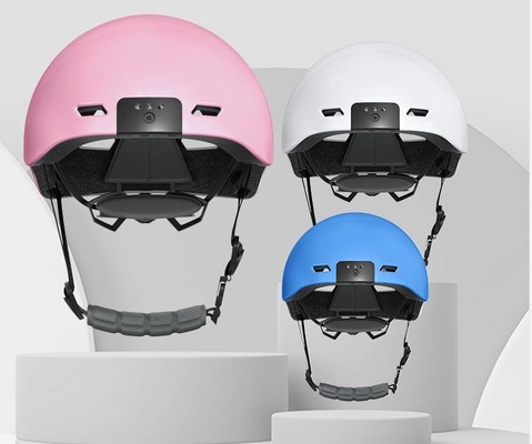 "trotinette" da bicicleta do Mountain bike de Front Camera Helmet For Motorcycle do gravador de vídeo 1080P