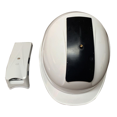 A cabeça de câmera rachada do capacete 4g montou o capacete de segurança de gravação de Live Streaming For Construction Helmet do apoio do dispositivo