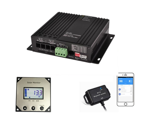 O carregador de bateria da C.C. 12V 30A MPPT para o gel AGM acidificado ao chumbo do lítio selou a bateria Lifepo4