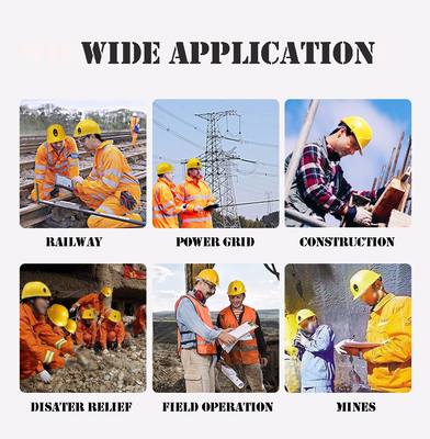 Capacete de câmera inteligente 5G Câmera de capacete para trabalhadores de mineração de canteiro de obras