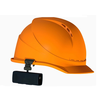 Câmera de capacete de segurança 4G Wifi inteligente AI com monitor de centro de comando sistema VMS