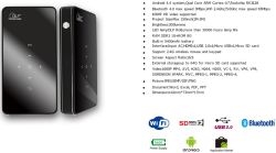 Miniprojetor portátil de 30-120 polegadas para home theater e filmes ao ar livre