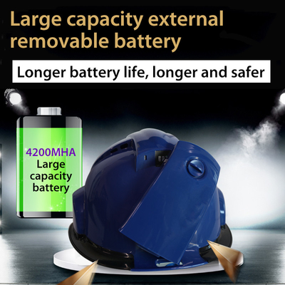 Câmera do capacete de segurança do apoio 4G 3G com 7 de gravação horas de bateria do tempo 4200mAh