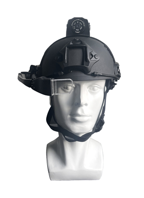 Câmeras pessoais do corpo do capacete tático militar com seguimento de GPS do intercomunicador do PTT