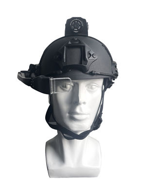 Capacete Tático de Segurança 4G com Câmera de Lente Dupla 1080P Transmissão ao Vivo Real