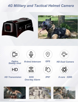 3G 4G Wi-Fi GPS Mini Smart Helmet Câmera Construída em 4000mAh Bateria Para Gravação de Vídeo