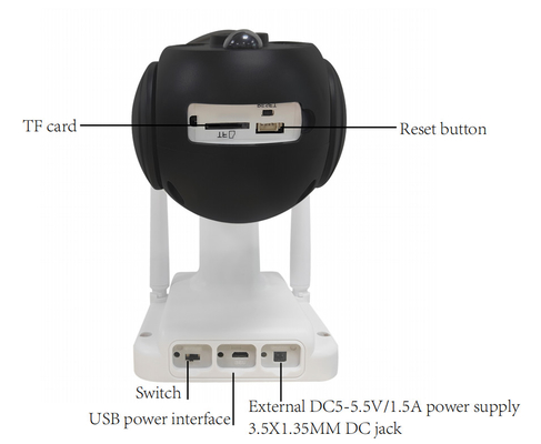 Tuya Wifi Bateria Solar Câmera de Segurança 4G PTZ Câmera Para Jardim Interior Exterior