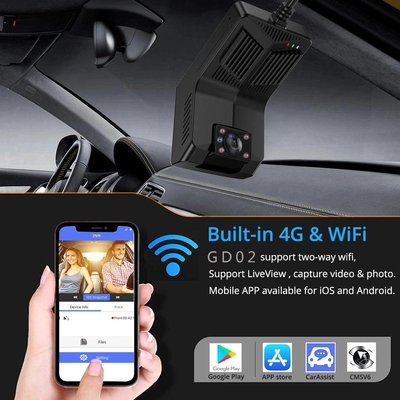 Sos App Control 4G Dashcam e GPS ADAS/DSM/BSD/PCW 4G DVR móvel