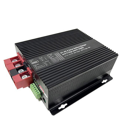 Dual input DC12V 30A Booster Charger Controlador de carregador solar com fonte de alimentação do frigorífico
