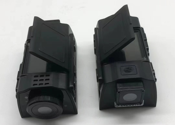 IP67 Câmera de capacete de segurança à prova d'água com LCD de dupla lente MTK6762 Chipset 2G 16G RAM+ROM