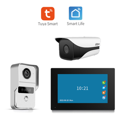 166° Ângulo de visão todo preto/prata Sinal de vídeo WIFI 8 meses
