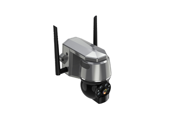 4G Solar CCTV Camera Hi3518E SoC alto-falante Ângulo de visão largo 120 graus
