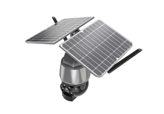 4G Solar CCTV Camera Hi3518E SoC alto-falante Ângulo de visão largo 120 graus