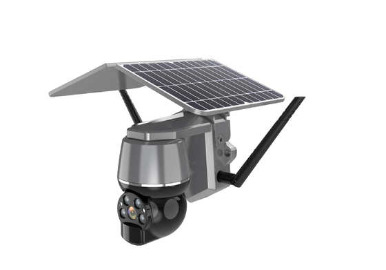 4G Solar CCTV Camera Hi3518E SoC alto-falante Ângulo de visão largo 120 graus