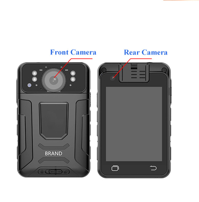AI reconhecimento facial placa de licença bodycam guarda de segurança GPS armazenamento de vídeo ao vivo 32GB 128GB 256GB H.264/H.265