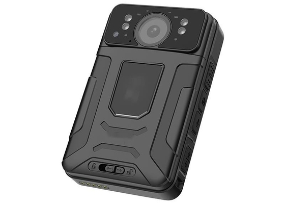 IP66 Câmera corporal à prova d'água com 120 graus de gravação Full HD e função de reconhecimento facial
