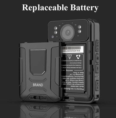 4G LTE AI reconhecimento facial bodycam câmera humana alarme SOS 2 Way Talk
