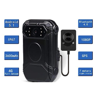 4G Polícia Wearable HD Body Camera Guarda de segurança câmera DVR pessoal