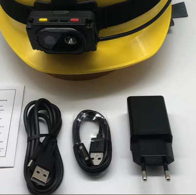 4gc Smart Headlamp Flashlight Camera com função de monitoramento com fundo de monitoramento