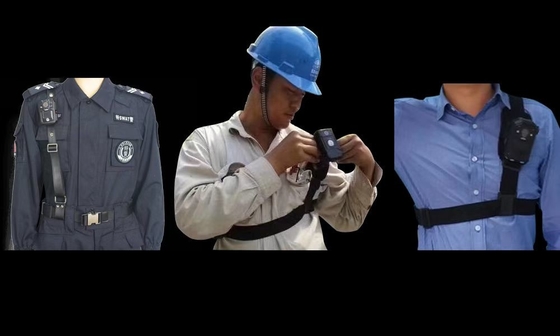 Alta taxa de bits 256kbps-8Mbps 5G Body Camera com 13 milhões de pixels Camera traseira