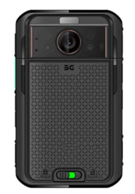 Bateria de 8000 mAh substituível Câmera corporal 5G com câmera traseira de 13MP e sensor giroscópio