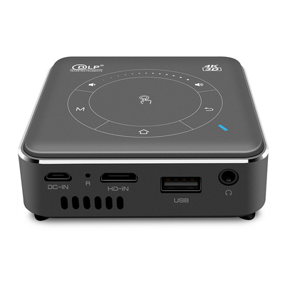 Projetor portátil Luminance Mini 2GB Memória tampão com área de projeção 30-120