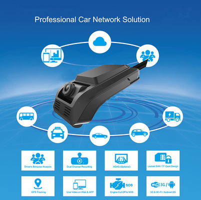 Modulo de câmera 4G Dash com visão noturna e reconhecimento facial do condutor