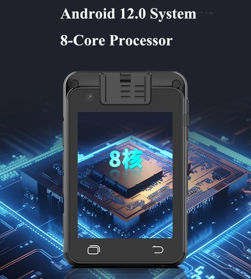 IP67 impermeável câmaras de corpo policial 4G Bluetooth com definição vídeo áudio