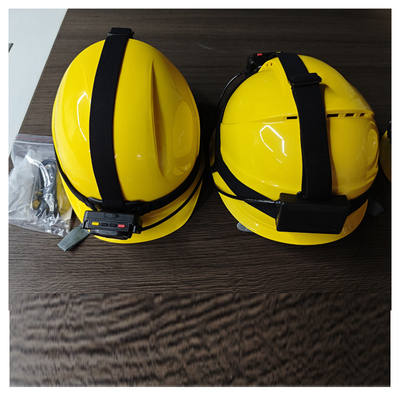 4G Wifi ABS capacete montado câmera de vídeo bombeiro Hardhat câmera