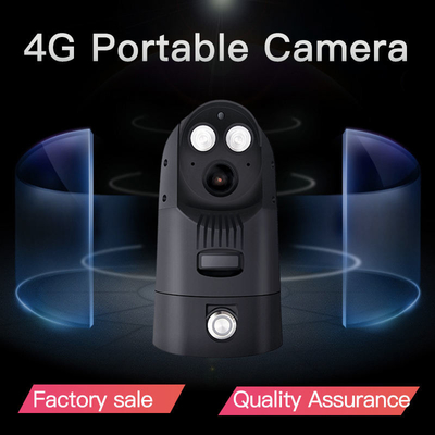 Suporte a GB28181 4X Zoom Óptico 4G Câmera de Vigilância ao Ar Livre Com Visão Noturna IR Eficaz