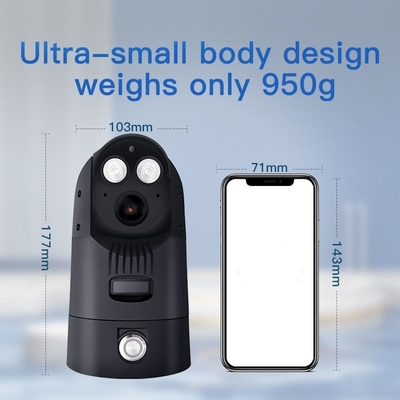 4X Zoom Visão Noturna Full HD PTZ Câmera com ONvif GB28281 Protocolo