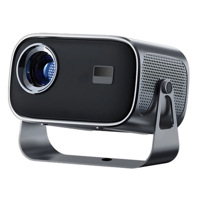 Mini Projector Portátil com WiFi6 2.4G/5G 802.11a/b/g/n/ac/ax GPU ARM Mali-450 MP2 GPU 720P Tecnologia de Projeção LCD