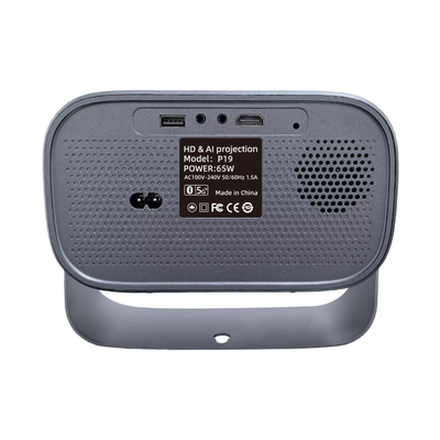 2.69inch 720P LCD Mini Projector de mão com WIFI6 2.4G/5G 802.11a/b/g/n/ac/ax e Advanced Light Luminance 220ANSI Lumens