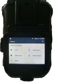 Bateria gasta da câmera 3600mAh do corpo portátil de Mini Wifi 4G com cor CMOS Senosor