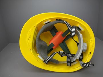 Câmera montada cabeça da segurança HD, capacete de 4G Wifi com in camera o 289*233*150 construído milímetro