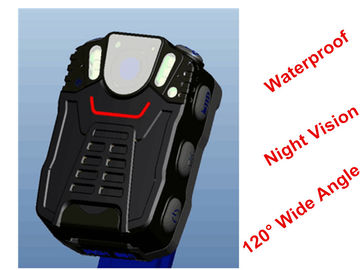 O agente da polícia a pilhas Body Worn Cameras, policia câmeras vestindo