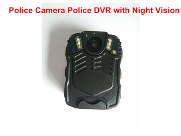 Registrador portátil de Dvr da polícia 105 gramas, formato gasto da câmara de vídeo MP4 do corpo