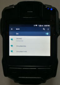O pixel mega GPS da câmera 16 gastos do corpo da segurança 4G/GPRS apoiou para a polícia