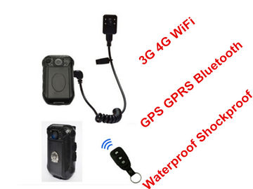 Mini CE aprovado, controlador remoto da câmera do corpo de WIFI da câmera Wearable da polícia
