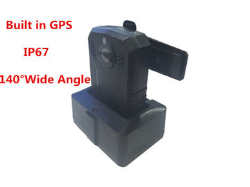 O registrador durável Ambarella A7 2900 MAH Lithium GPS da câmera da polícia apoiou