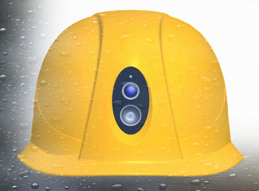 Câmara de vídeo montada capacete 1920X1080 30P de IP67 2300mAh para a cabeça de proteção