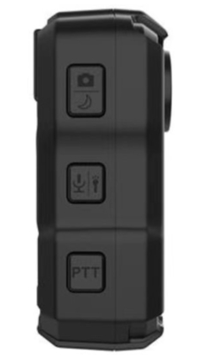 Câmera corporal 4K de armazenamento 128G com sensor de 2MP para ambientes desafiadores