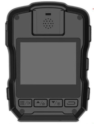 Câmera corporal 4K de armazenamento 128G com sensor de 2MP para ambientes desafiadores